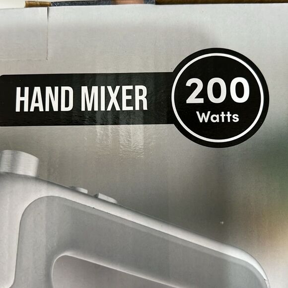 Robert Irvine Handheld Electric Mixer 200 Watts 5 Speed Compact Storage Case New - Picture 4 of 6